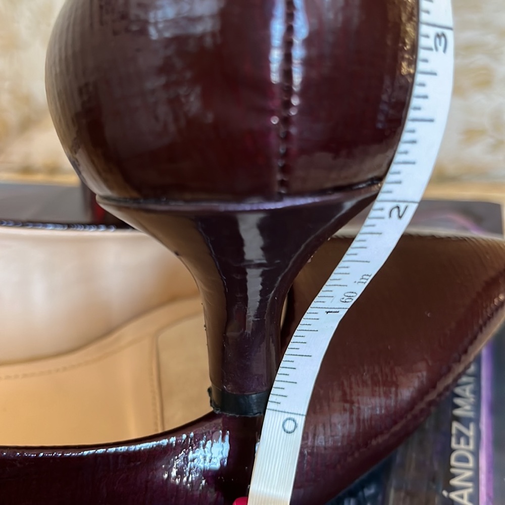 Alex Marie Burgundy kitten 2” heels Shoes - Picture 4 of 11